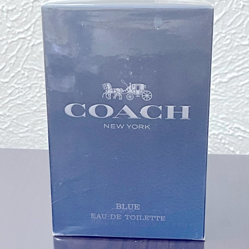 Coach  blue cologne/ men brand new/ 3.4oz     Eau de toilette.
